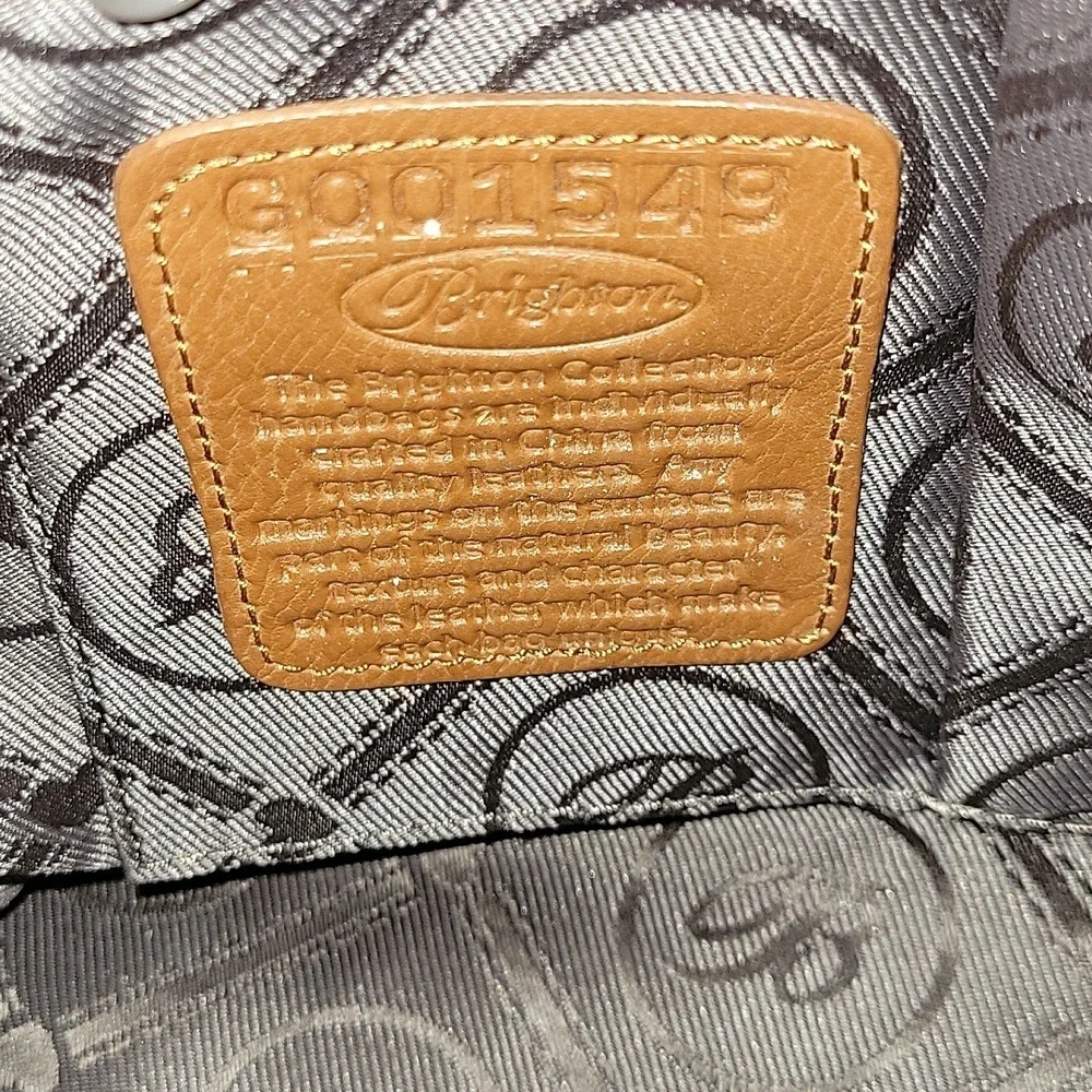 Brighton Ferrara Brown Leather Tote Bag
